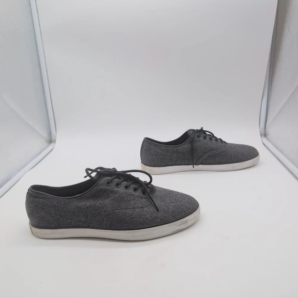 Vans OTW sz 8 Gray Wool Sneakers Stylish Comfort